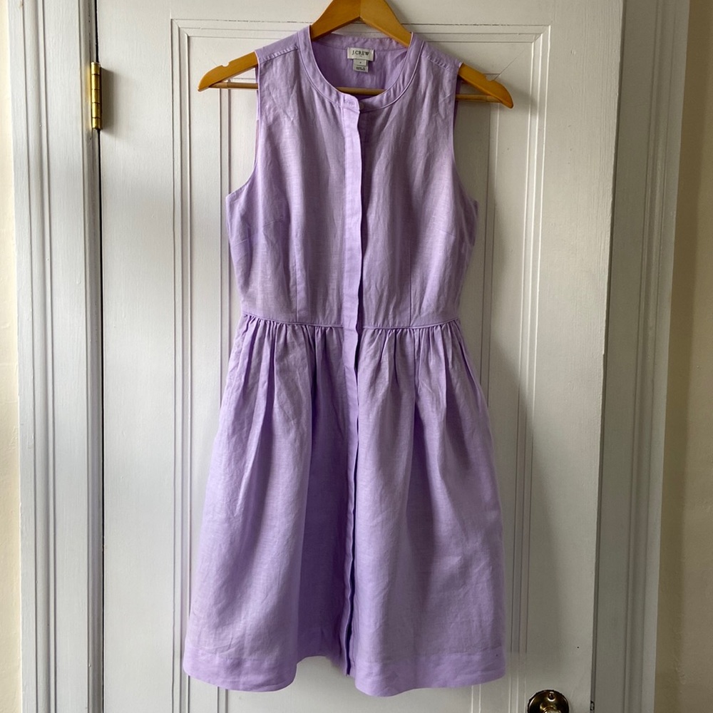 J Crew Linen Dress